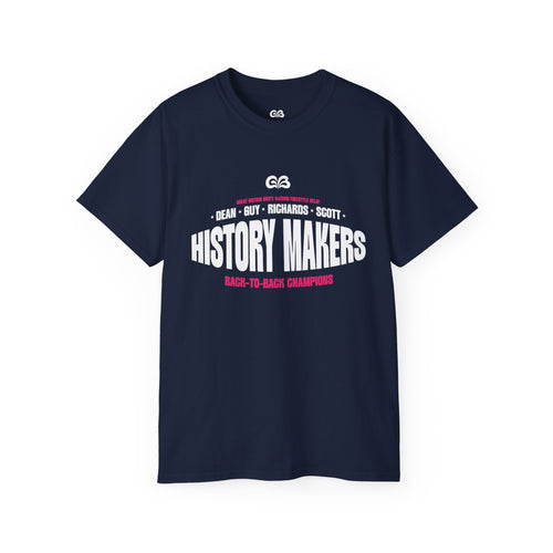 History Makers Tee — Men's 4x200m Freestyle Relay Back-To-Back Champions